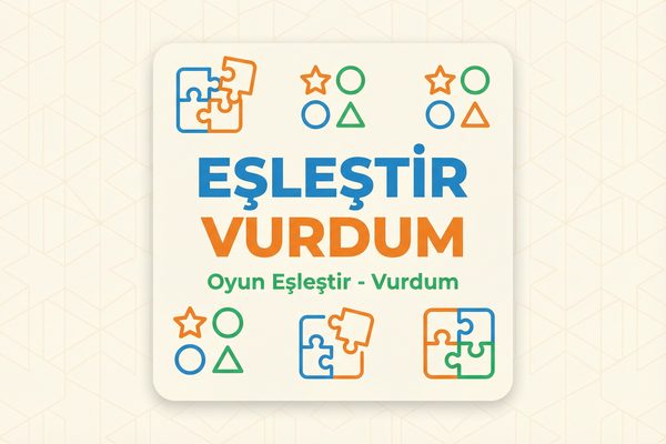 Eşleştir Üç oyunu görseli