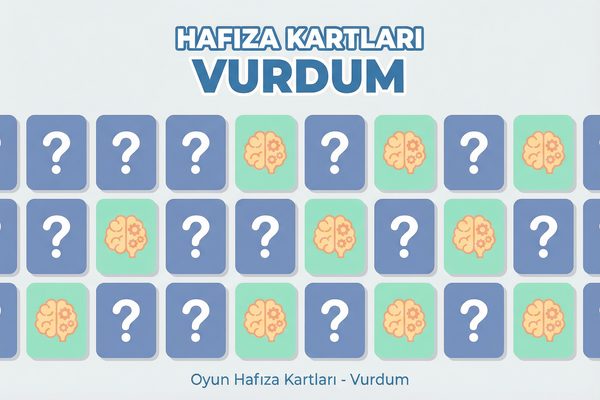 Hafıza Kartları oyunu görseli