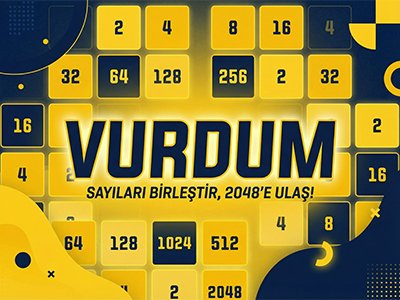 2048 sayılar birleştir oyunu ekran görüntüsü